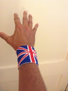 british flag wristband
